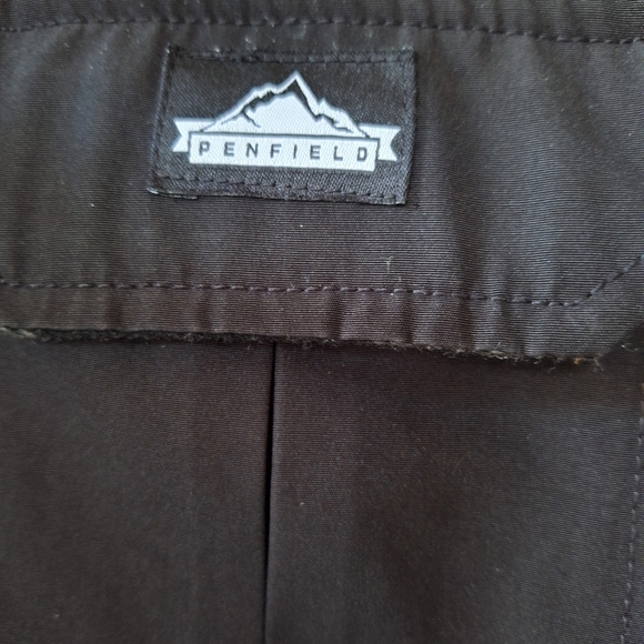 Penfield Kasson Parka Jacket Black Full Zip Mid Length Hooded Womens Size L - Picture 4 of 11